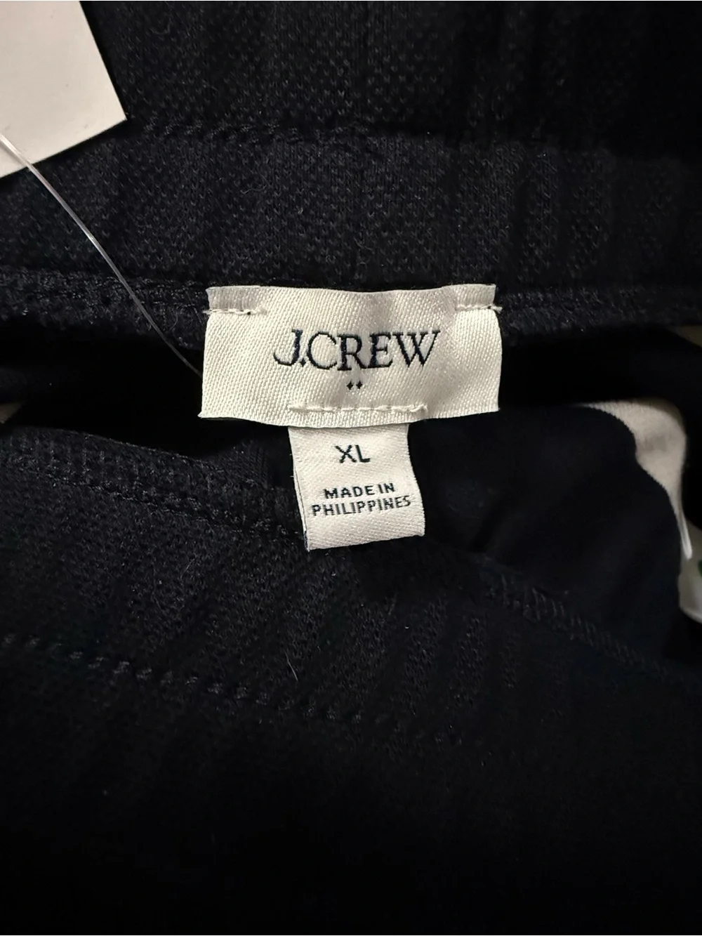 J. Crew Navy and Ivory Striped Shorts - XL